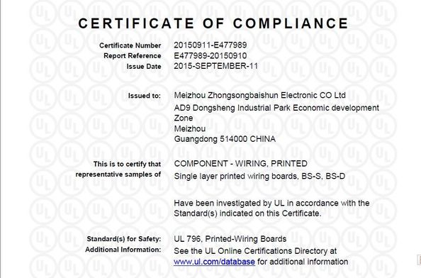 China Shenzhen Shinelink Technology Ltd certificaciones